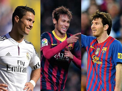 ronaldo messi neymar on shortlist for ballon d or ronaldo messi neymar on shortlist for ballon d or