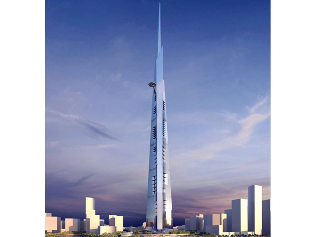 a hand out picture made available by kingdom holding company on aug 2 2011 shows the model of the world s tallest tower to be built in the red sea city of jeddah photo afp a hand out picture made available by kingdom holding company on aug 2 2011 shows the model of the world s tallest tower to be built in the red sea city of jeddah photo afp