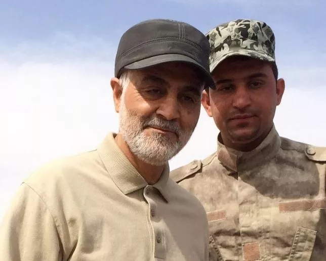 iranian revolutionary guard commander qassem soleimani l stands at the frontline during offensive operations against islamic state militants in the town of tal ksaiba in salahuddin province march 8 2015 photo reuters iranian revolutionary guard commander qassem soleimani l stands at the frontline during offensive operations against islamic state militants in the town of tal ksaiba in salahuddin province march 8 2015 photo reuters