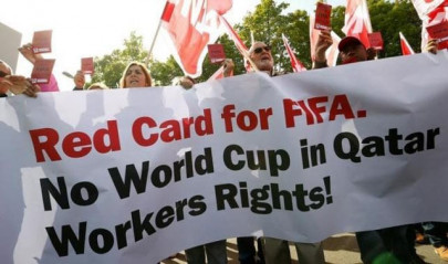 labour abuse still rampant in qatar five years after world cup bid rights group labour abuse still rampant in qatar five years after world cup bid rights group