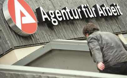 german unemployment at post reunification low