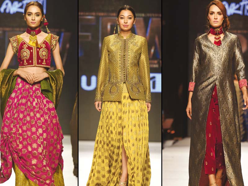 fashion pakistan week day 2 blinging up the runway