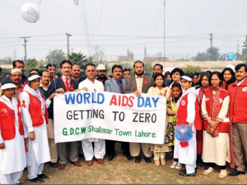 government degree college for women china scheme in shalimar town lahore held an awareness walk in connection with world aids day in collaboration with the youth council and the red crescent society on tuesday photo press release