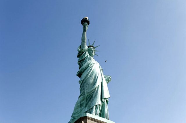 the sculpture originally took the form of a veiled peasant woman photo afp