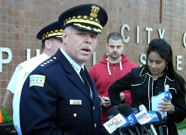 chicago police superintendent garry mccarthy pictured in may 2012 has been fired mayor rahm emanuel said december 1 2015 as tensions run high after the release of a graphic video showing a chicago cop shooting a black teenager 16 times photo afp