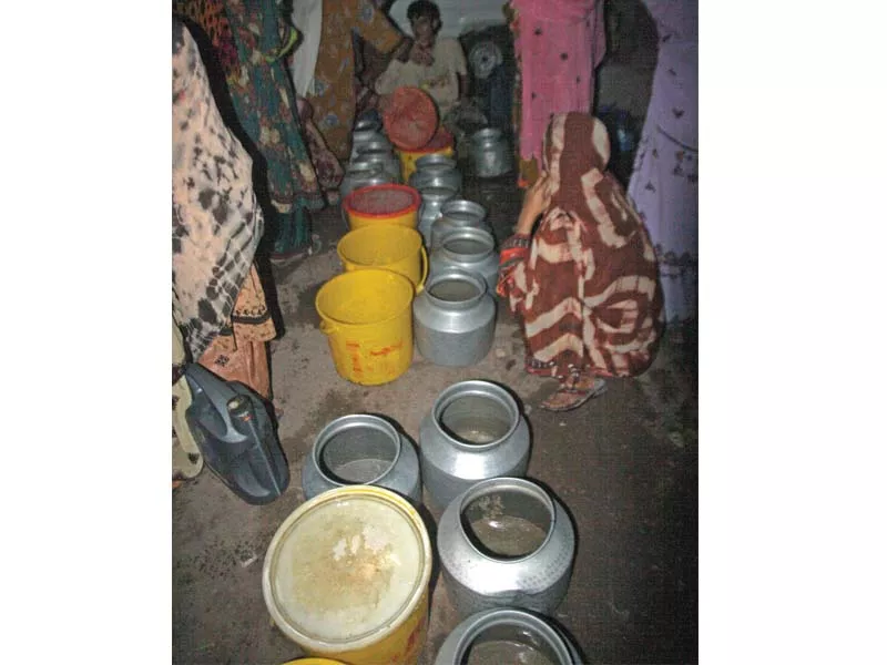 the residents of sargwad muhalla claim they will vote for anyone who provides them water photo athar khan express the residents of sargwad muhalla claim they will vote for anyone who provides them water photo athar khan express