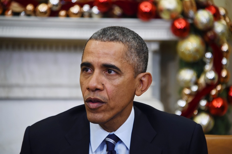 barack obama speaks on us gun violence at the white house in washington dc on december 3 2015 photo afp