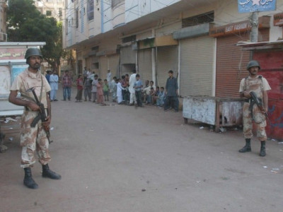 law enforcement three suspected militants killed during rangers raid in lyari law enforcement three suspected militants killed during rangers raid in lyari