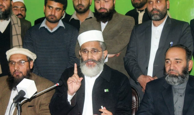 ji ameer sirajul haq addresses a press conference in charsadda photo inp ji ameer sirajul haq addresses a press conference in charsadda photo inp