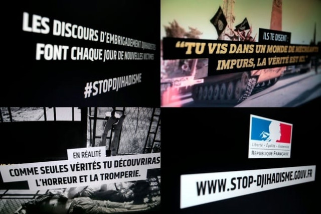 file picture shows frames from a video on the french government website www stop djihadisme gouv fr launched in january as part of a social media campaign aimed at discouraging would be militants photo afp file picture shows frames from a video on the french government website www stop djihadisme gouv fr launched in january as part of a social media campaign aimed at discouraging would be militants photo afp