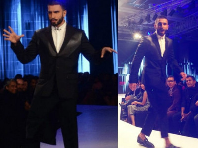 gq fashion nights ranveer s antics bring down the house