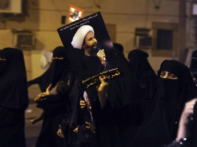 a file photo of shias protesting in saudia arabia for the safe release of sheikh nimr al nimr photo reuters a file photo of shias protesting in saudia arabia for the safe release of sheikh nimr al nimr photo reuters