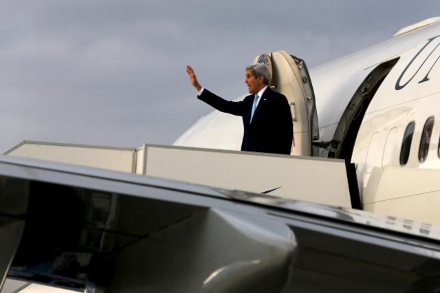 us secretary of state john kerry boards his plane to return to washington from athens international airport in athens greece on december 4 2015 photo reuters us secretary of state john kerry boards his plane to return to washington from athens international airport in athens greece on december 4 2015 photo reuters
