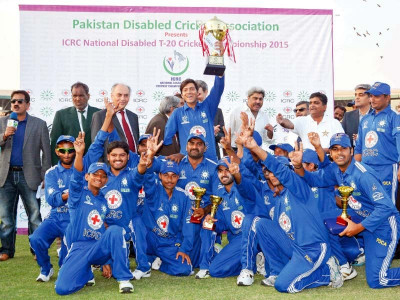 icrc national disabled t20 championship qureshi saleem star as multan lift trophy