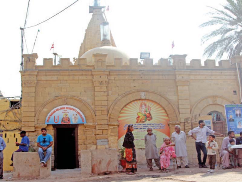 more than 650 hindus were registered to vote in the swami narayan temple compound photo aysha saleem express