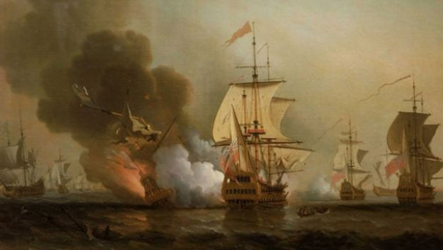 the san jose was sunk during heavy fighting with the british in 1708 off the coast of cartagena photo national maritime museum via bbc the san jose was sunk during heavy fighting with the british in 1708 off the coast of cartagena photo national maritime museum via bbc