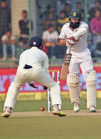 amla s strike rate of 11 11 is the lowest in recorded test history for any batsman who has faced 200 or more deliveries photo afp amla s strike rate of 11 11 is the lowest in recorded test history for any batsman who has faced 200 or more deliveries photo afp