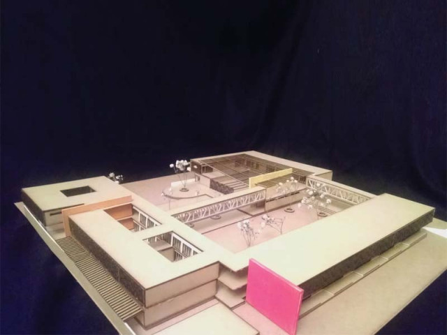 sana hameed s model for a public space in lyari is grounded in the area s cultural and historical preferences the project is meant to serve as a space for lyari s youth to hone and test their skills photos courtesy farhan anwar