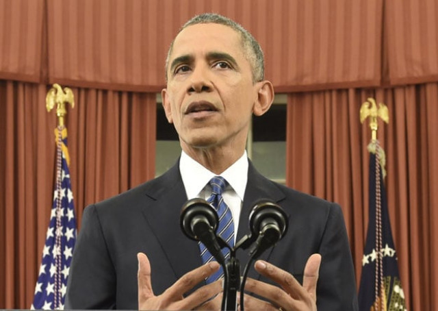 us president barack obama speaks during an address to the nation from the oval office of the white house in washington dc december 6 2015 photo afp us president barack obama speaks during an address to the nation from the oval office of the white house in washington dc december 6 2015 photo afp