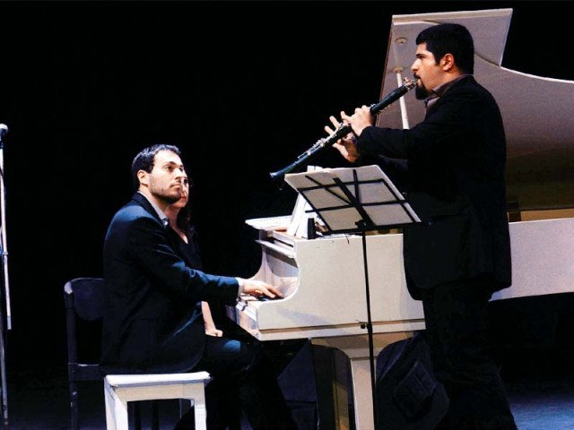 the stars of the evening were italian maestros massimo spada and claudio cavallaro photos athar khan express the stars of the evening were italian maestros massimo spada and claudio cavallaro photos athar khan express