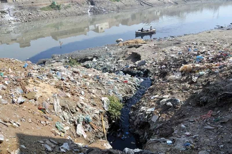 phuleli canal is a 60 mile long water and irrigation source for three districts of rural sindh hyderabad tando muhammad khan and badin however more than 960 tons of waste is dumped into it daily photo express phuleli canal is a 60 mile long water and irrigation source for three districts of rural sindh hyderabad tando muhammad khan and badin however more than 960 tons of waste is dumped into it daily photo express