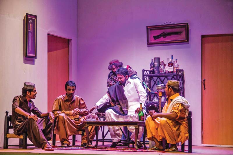 the play haseen   a gamble of honour serves as a painful reminder that we as free people continue to live under the shackles of patriarchy photos courtesy saad saeed