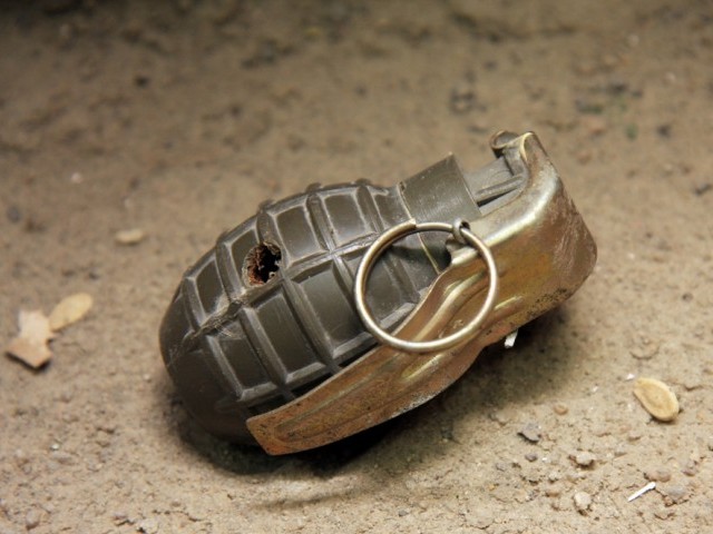 gul told police in his absence his house was also attacked with a hand grenade photo file