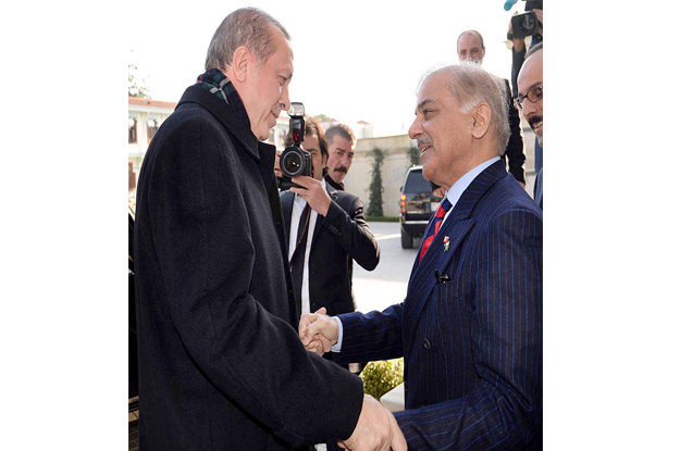 punjab chief minister shahbaz sharif with turk president recep tayyip erdogan in ankara photo app