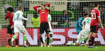 champions league man united crash out as wolfsburg psv reach round of 16 champions league man united crash out as wolfsburg psv reach round of 16