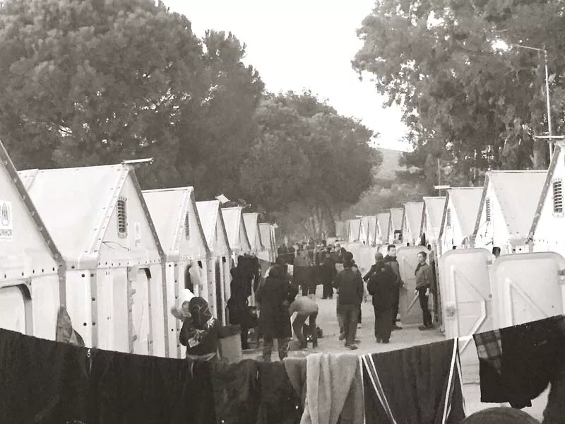 thousands of refugees have taken shelter at camp moria in lesbos photo faiza taqi hassan thousands of refugees have taken shelter at camp moria in lesbos photo faiza taqi hassan