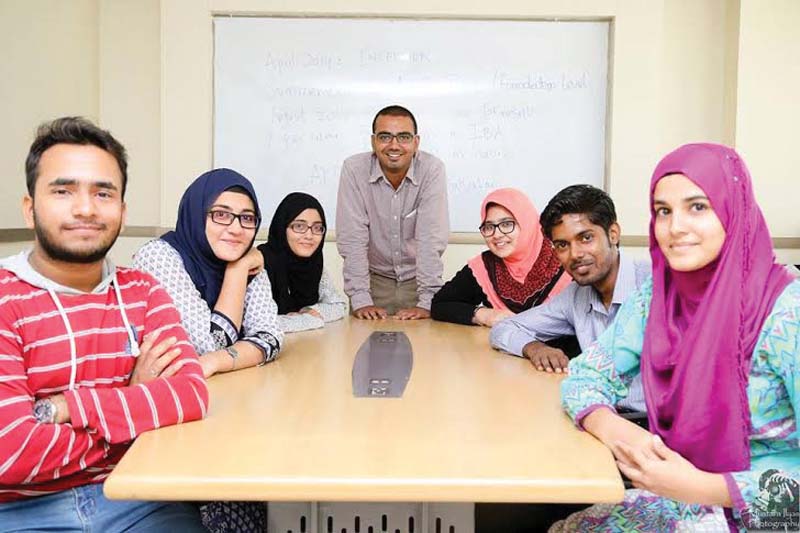 team adp aims to help underprivileged students from tcf schools further their education photo courtesy farheen ghaffar