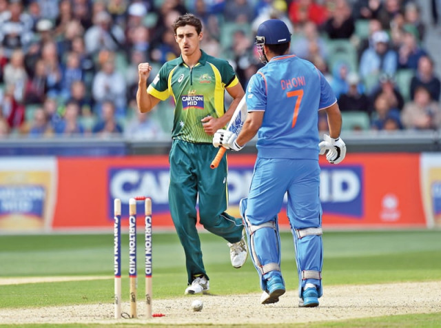 starc s bowling figures of six for 43 was the second best return ever in an odi in australia photo afp starc s bowling figures of six for 43 was the second best return ever in an odi in australia photo afp