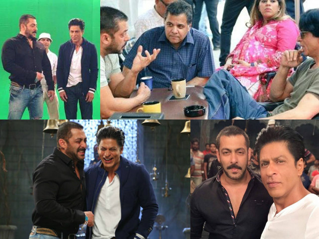 king khan is all set to appear on the weekend episode of bigg boss to promote his upcoming film dilwale photo colors