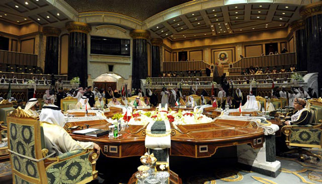 gcc leaders pictured at their summit in riyadh photo reuters