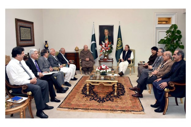 pm nawaz sharig chairing high level meeting discussing the implementation on murree accord at pm house photo inp pm nawaz sharig chairing high level meeting discussing the implementation on murree accord at pm house photo inp