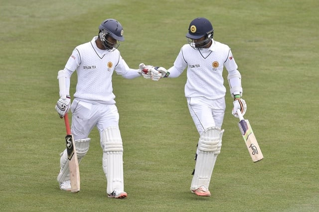 dinesh chandimal and dimuth karunaratne l of sri lanka photo afp