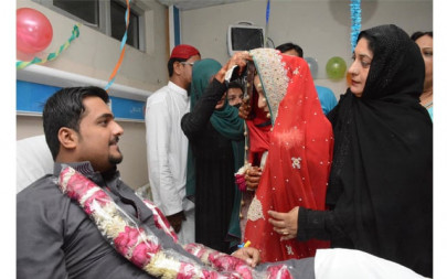 matters of the heart nicvd turns into wedding hall for patient