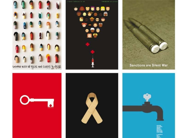 one hundred posters were selected for the poster for tomorrow exhibition all of which drew attention to the dismal state of basic healthcare posters by artists from iran south korea ecuador canada and australia are on display at t2f till december 13 photos courtesy poster for tomorrow one hundred posters were selected for the poster for tomorrow exhibition all of which drew attention to the dismal state of basic healthcare posters by artists from iran south korea ecuador canada and australia are on display at t2f till december 13 photos courtesy poster for tomorrow