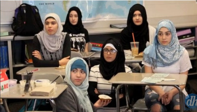 us high school students join muslim peers in wearing hijabs