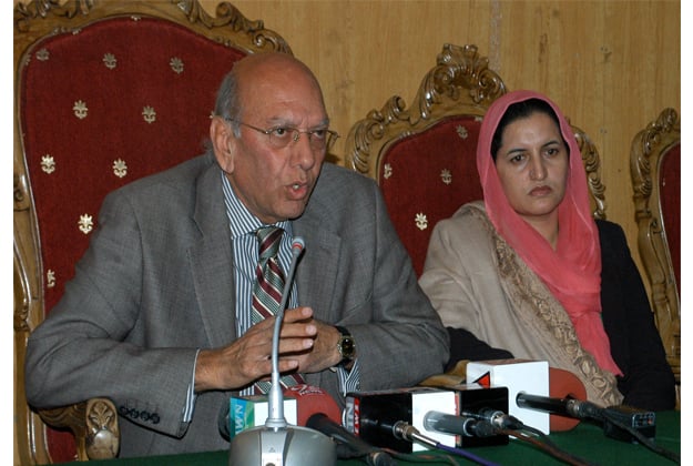 jammu kashmir peoples party jkpp president sardar khalid ibrahim khan addressing a press conference photo express