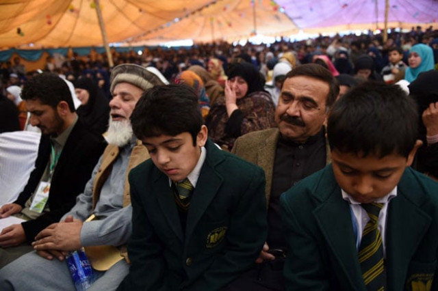 n this photograph taken on december 8 2015 pakistani family members and parents of the victims of the deadliest taliban assault on an army run school in the northwestern city of peshawar on december 16 2014 attend a ceremony at peshawar university to pay tributes to the victims photo afp n this photograph taken on december 8 2015 pakistani family members and parents of the victims of the deadliest taliban assault on an army run school in the northwestern city of peshawar on december 16 2014 attend a ceremony at peshawar university to pay tributes to the victims photo afp