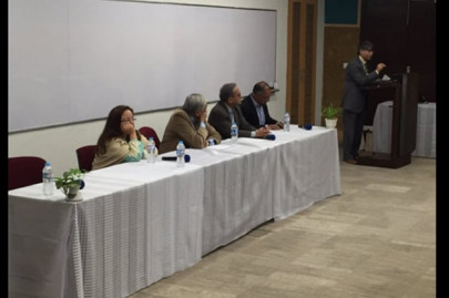 speakers debate the environmental fallout of nuclear power plants