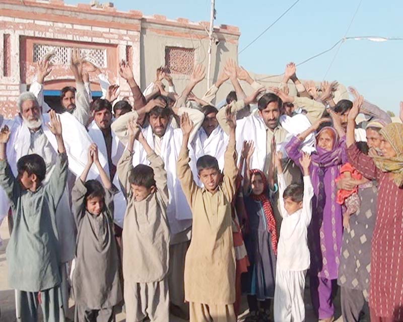 they protested in front of a police station photo express