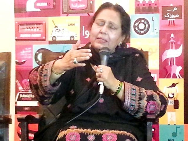 suraiya multanikar got her name after singing the multani kafi to perfection photo file suraiya multanikar got her name after singing the multani kafi to perfection photo file