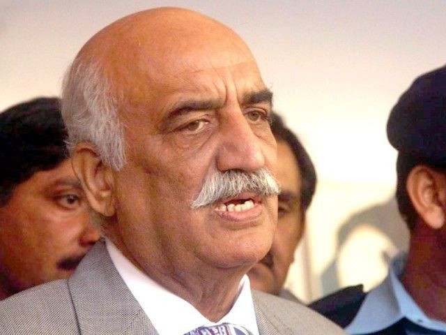 opposition leader syed khursheed shah photo file opposition leader syed khursheed shah photo file