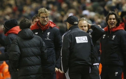 klopp plays down pulis bust up after lovren injury