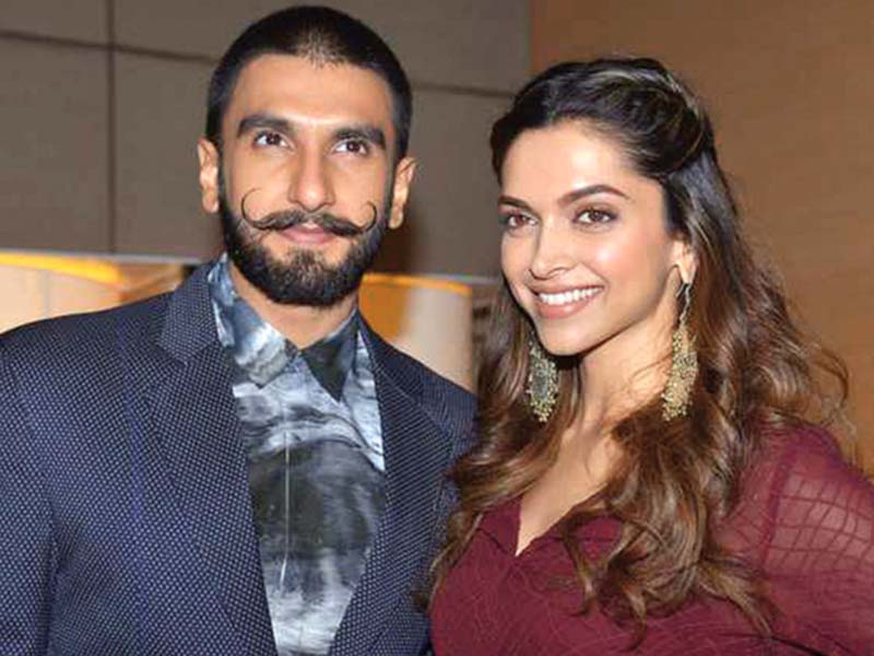 deepika quipped that ranveer talks enough to make up for both of them during promotions photo file