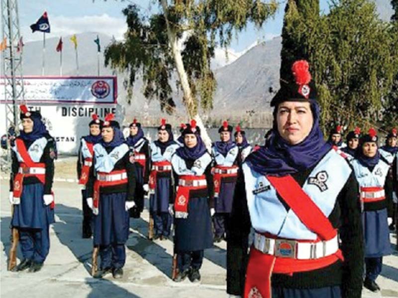 policewomen at the passing out ceremony photo express