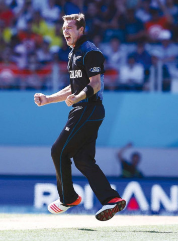 while boult has been rested for the first three odis southee will be available for the third game with matt henry selected for the first two photo afp while boult has been rested for the first three odis southee will be available for the third game with matt henry selected for the first two photo afp