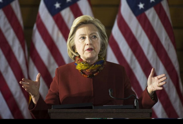 democratic presidential candidate hillary clinton talks about her counterterrorism strategy during a campaign stop in minneapolis minnesota december 15 2015 photo afp democratic presidential candidate hillary clinton talks about her counterterrorism strategy during a campaign stop in minneapolis minnesota december 15 2015 photo afp